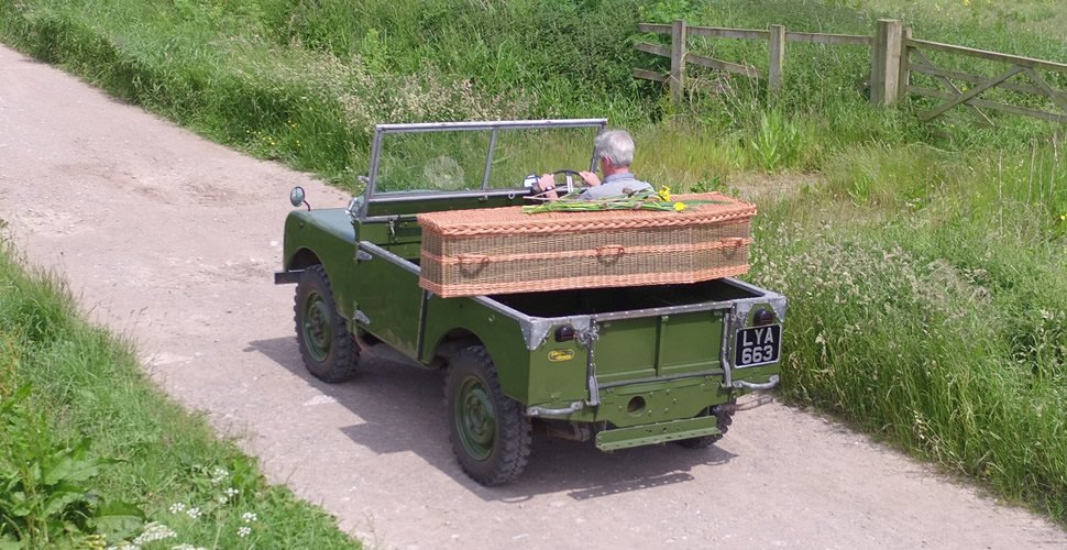 Willow Coffin on the Somerset Levels